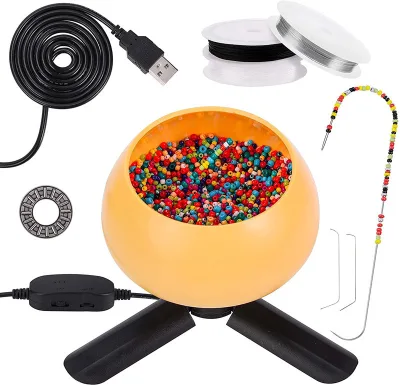 USB Set With Tools Semi-Automatic Beading Machine for Jewelry Making Semi-Automatic Beading Machine for Beads