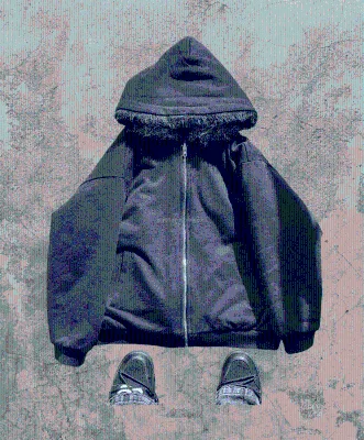 Custom Zip up Hoodies 500 Gsm Mens Boxy Zip up Reversible Heavy Weight Oversized Cotton Fleece Fur Zipper Hoodie for Men