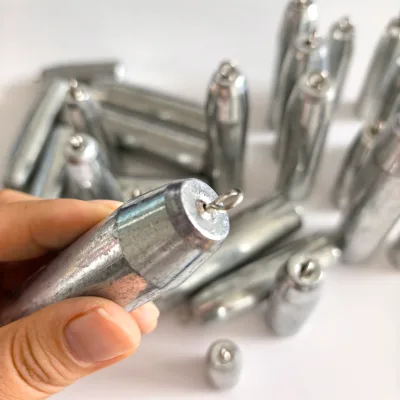 30g~450g Galvanized Iron Anchor Fishing Sinker Cylindrical Shape Durable Fishing Sinker Weight for River Bottom Fishing Tackle