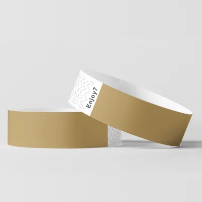 Custom Tyvek Wristbands Printing Unique Logo Events Use Waterproof Hand Band Customized Tyvek Wristband