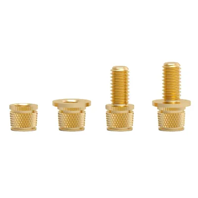 Hot Melt Insert Nuts C3604 Brass Heat Inserts Nut M2 M3 M4 M5 M6 M8 M10 Precision Threaded Nuts for Plastic