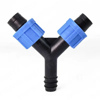 16mm Tee Drip Tape for Agricultural Drip Irrigation System Made of Plastic and POM Material