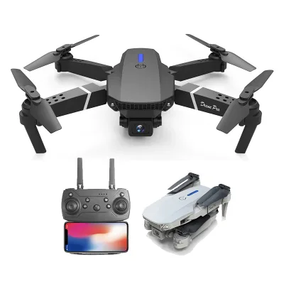 Cheap E88 Pro Drone with Remote Control Camera Foldable Quadcopter Helicopter Mini Drone for Beginners