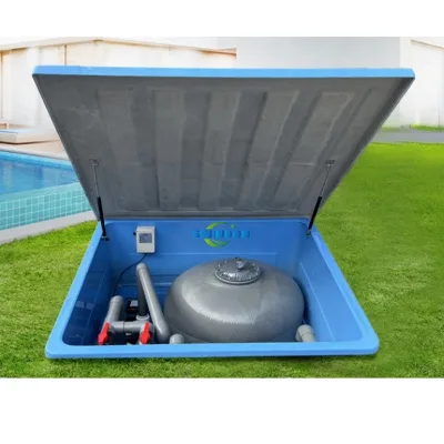 China Compact In-Ground Cartridge Pool Filter Intex Swimming Pool Water Filter System with Pump Filter <5u Filtration 30m3/hr