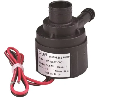 WP-BL27-0001 DC5V Micro Water Impeller Pump for Water Distributor