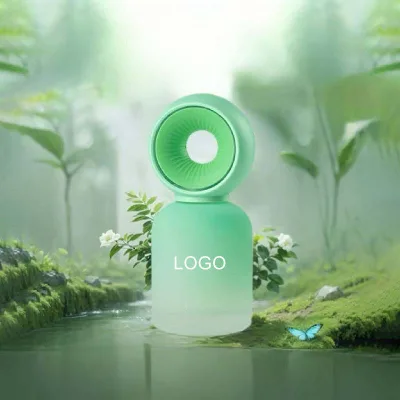 Pastel Custom Brand Logo Car Perfume Donut Shape Lid Anti Leak Liquid Scent Deodorant for Car Home Wholesale