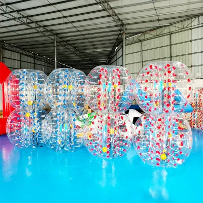 Transparent Inflatable Bumper Ball, Human Bubble Soccer Ball for Team Building Outdoor Sport Game