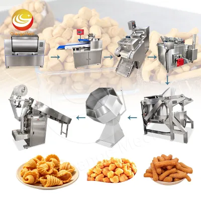 ORME Commercial Fried Chinchin Production Line Chin Chin Make Machine Small Size Chin Chin Cut Machine