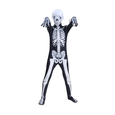 2024 Cosplay Carnival Parent-Child Halloween Party Outfit Halloween Skulls Costumes