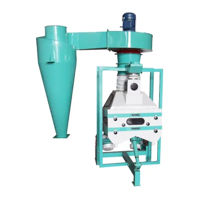 Other Farm Machines Cotton Seed Rice Wheat Corn Tea Cleaning Machine Soybean Destoner for Grain Bean with Cyclone Dust Collector