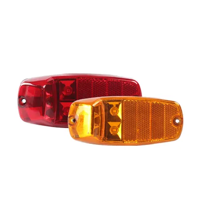 LED Yellow Color Side Light Marcopolo G7 Bus Spare Body Parts Auto Lamp 24V