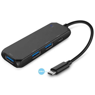 Type-c Hub High-Speed USB C Hub 3 Port USB2.0 USB C Data DC Integrated Port USB Splitter