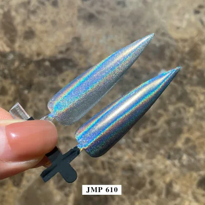 Holographic Rainbow Loose Holo Powder Nail Art Supplies Chrome Holo Nail Inorganic Pigment for Nail Rubbint