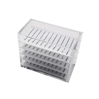 High Quality 5 Layers Storage Box Desktop Acrylic Storage Cabinet Cosmetic Storage Box