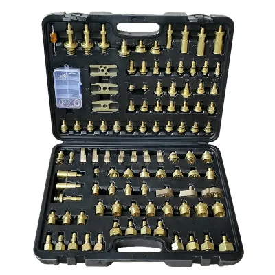 Car Air Conditioning Detection Plugging Tool 108 Pieces Mixed Version Plug Quality Leak Test Set Made in China