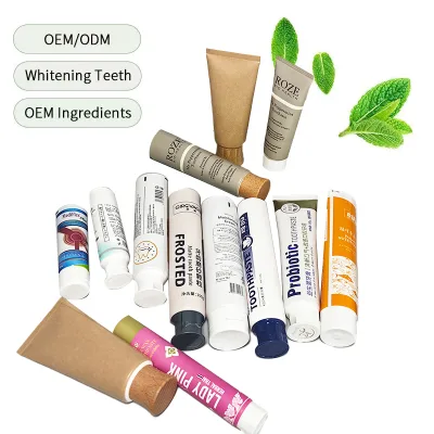 OEM Manufacturer Customized logo Toothpaste Clean Teeth Oral Care Whitening Toothpaste Customized Toothpaste Flavor