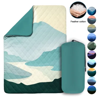 Lightweight Water-Repellent Durable Down Puffy Camping Blanket