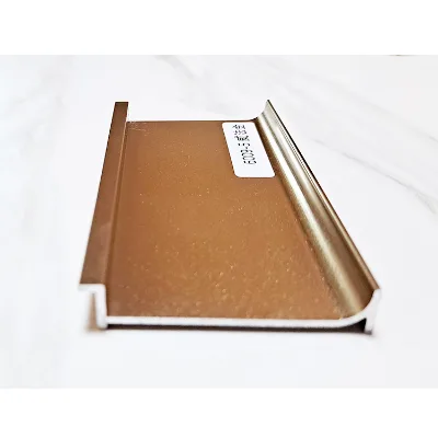 3cm 50mm Aluminium Skirting LED Profile Aluminum Skirting Boards for Wall Flexible , Aluminum Wall Skirting Profiles for Drywall