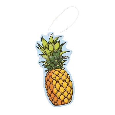 Hot Sale Cartoon Anime Animal Custom Car air Freshener with Long Lasting Smell