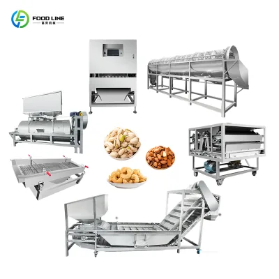 Fully Automatic Cashew Processing Line Intelligent Cashew Deep Processing Device