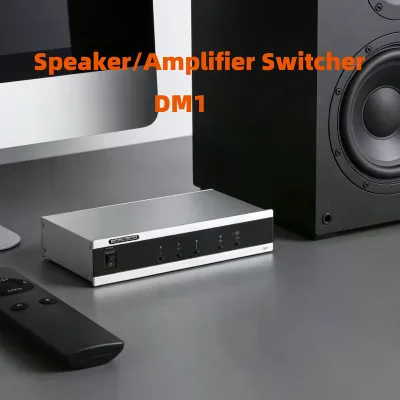 BOALECO DM1 High-Fidelity Hi-Fi Audio Switcher | Lossless Hi-End Direct Pass-Through Speaker/Amplifier Switcher 2-in-1-out/1-in-