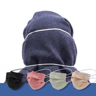 Factory Price SPRO SM144-5 ASTM F2100-19 Level 2 98% Filter Anti-Droplet Medical Masks 50pcs Release Ear Pressure Scarf Friendly
