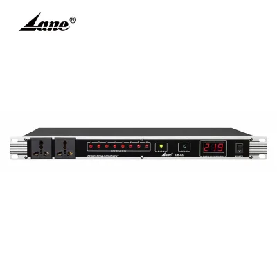 DB-022 New Product 10 Channels Abs Power Sequence Controller for Conference Wedding Stage Audio