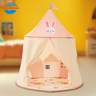 Indoor Kids Tent Playhouse Children's Indoor Playhouse for Kids Holiday Gift Families Game Houses Tent Yurts Toys