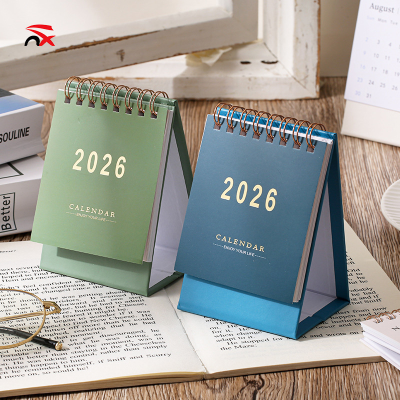 2026 Simple Portable Mini Calendar Plan Schedule Calendar for Desktop Decor Item