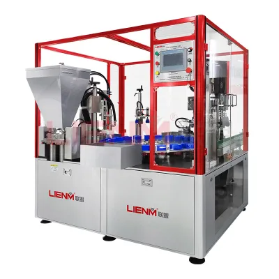 Hot Sale Rotary Cup Filling Sealing Machine Cosmetic Filling Capping Machine Beauty Cream Filling Machine