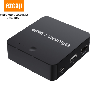 Analog Video to Digital Av Capture Video Recorder Converter VHS CONVERSION Ezcap181M