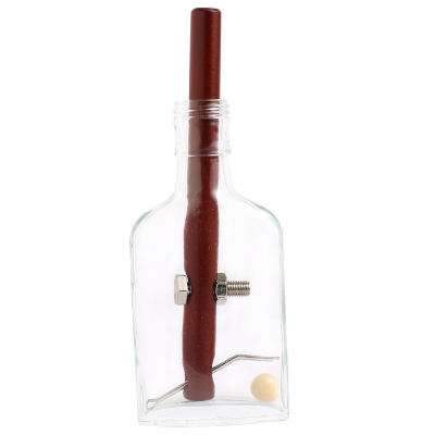Grecian Glass Bottle Brainteaser Puzzle- Disassembly Puzzle, Brain Bottle Teaser, Brain Teaser for Adults, Gifts for Men