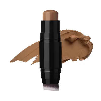 Cream Contour Stick with Built-in Brush Waterproof Long Wear Bronzer Stick 3D Sculpting Makeup Private Label Vegan Cosmetics