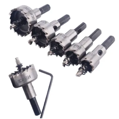 HSS Hole Saw Drill Bits for Metal Drilling