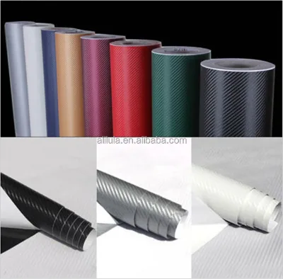 Guangzhou Factory Chameleon Carbon Fiber Car Wrap Vinyl Roll with Air Release Technology