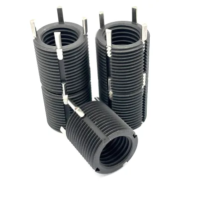 High Strength Carbon Steel Key-locking Threaded Insert Black Oxide Keensert Keysert for Industrial Machinery Projects