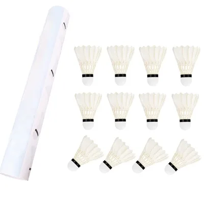 Factory Supply Super Grade Goose Feather Baton Master Equalievent AS50 Badminton Shuttlecock