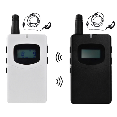 UHF 863-865 MHz Wireless Audio Simultaneous Translation Interpretation System