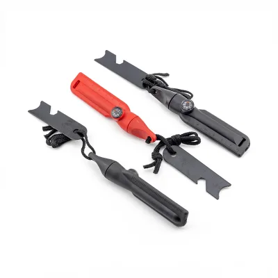 Outdoor Sealed Moisture-Proof Magnesium Rod, Flint, Multi-Functional Compass, Fire Rod, Survival Whistle