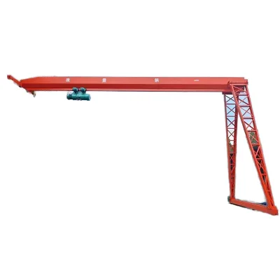 Customizable Double Girder Gantry Crane with Walk Platform 10 Ton Motor and Gear Hoists Cranes