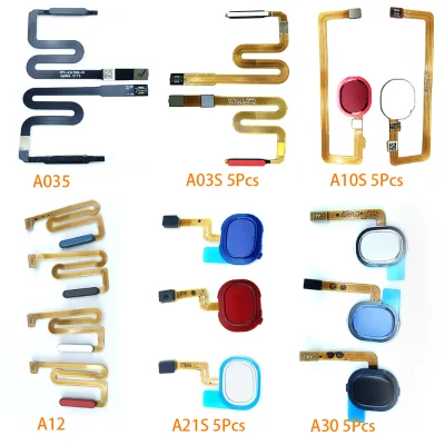 For Samsung Cell Phone Spare Parts Flex Cable Home Button Fingerprint Sensor