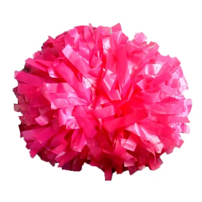Cheerleading Plastic Pom Poms (15 Colors 4"-10" Sizes Middle Handle) for Cheerleaders with Factory Price and Quick Delivery