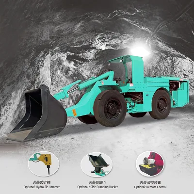 Small Underground Mine Loader Diesel Powered LHD Scooptram for Complex Mining Conditions