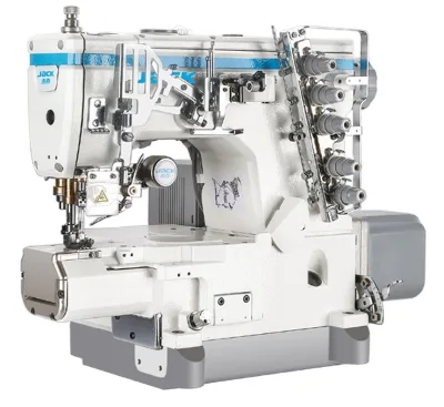 NEWJACK-K6A High-Speed Computerized Coverstitch Sewing Machine for Professional Garment Production