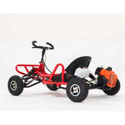 YLC Powerful Double-decker Steel Frame Design Off-road Fuel Go Kart ATV 4 Wheels Adult Kids Drift Racing Car