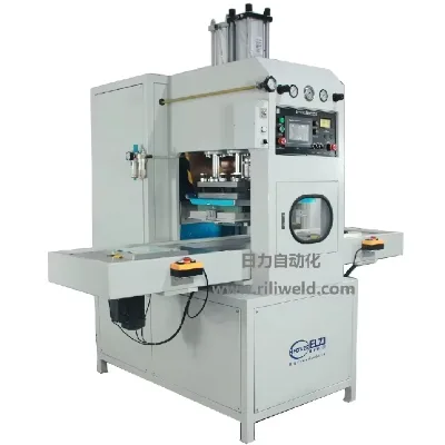 New Hipower Automatic 2-Station HF Sealing Machine | Shuttle Tray Gel Ice Eye Patch Welder Precision Die Cutting 1 Year Warranty