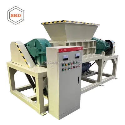 Robust 44kW Stainless Steel Alloy Plastic Shredder with Engine Bearing Copper Radiators Aluminum Waste Industrial Grade