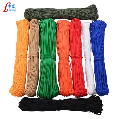 Good Quality Eco-friendly Colourful Polyester and PP Braided Rope 100m/piece for Universal Use Decoration