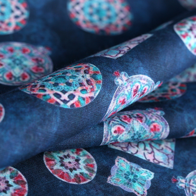 100% Cotton Fabric 150cm Width for Printed Cloth