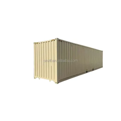 New 40ft HQ Side Door Container with 4 Opening Panels for Intermodal Freight & Storage.